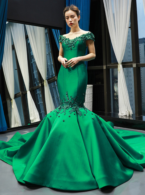 Green Mermaid Dress